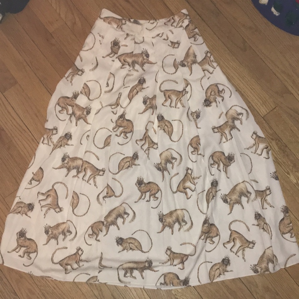 H&M monkey skirt!
